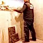 Ankarada fayans ustası Selman Doğan Usta