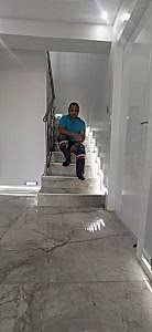 fayans merdiven gizli led ışık