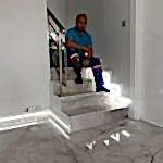 fayans merdiven gizli led ışık